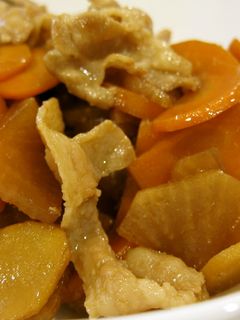 大根と豚肉の炒め煮-レシピのメイン写真