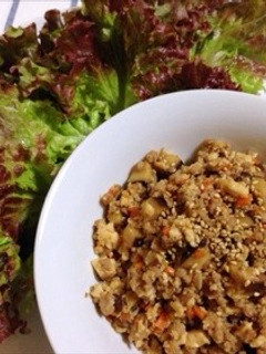豚ひき肉そぼろ☆レタス包み-レシピのメイン写真