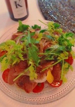 鰹のカルパッチョ-レシピのメイン写真