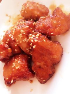 ビールが進む〜!鶏胸肉の甘辛唐揚げ-レシピのメイン写真
