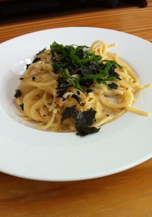 お鍋一つで ~塩ウニクリームパスタ~-レシピのメイン写真