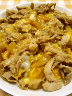 ★簡単!美味しい*卵とじ豚丼*で~す♪-レシピのメイン写真