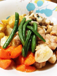 鶏もも肉と野菜の揚げ浸し-レシピのメイン写真