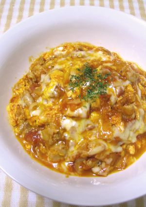 トマトチーズ丼-レシピのメイン写真