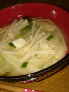 簡単☆えのきと豆腐のお味噌汁☆-レシピのメイン写真