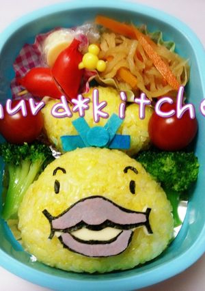 キャラ弁❈おでんくんオニギリ-レシピのメイン写真