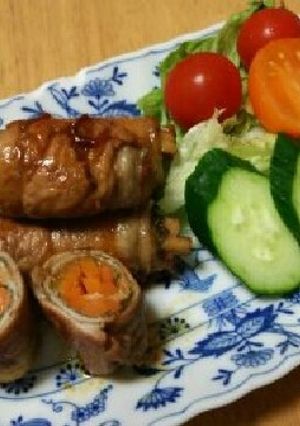 斬新!ナスの肉巻き☆-レシピのメイン写真