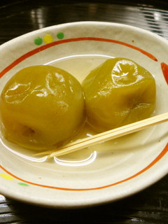 梅酒の梅を使って…梅のシロップ煮(煮梅)-レシピのメイン写真