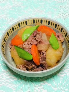 我が家の*肉じゃが*-レシピのメイン写真