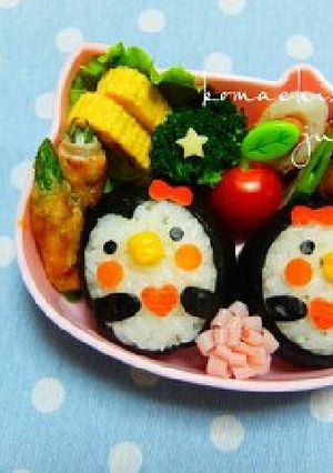幼稚園 お弁当 キャラ弁♡ぺんぎん-レシピのメイン写真