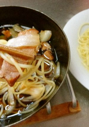 最速のつけ麺冷やしパスタ-レシピのメイン写真