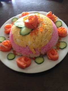 チラシ寿司ケーキ-レシピのメイン写真