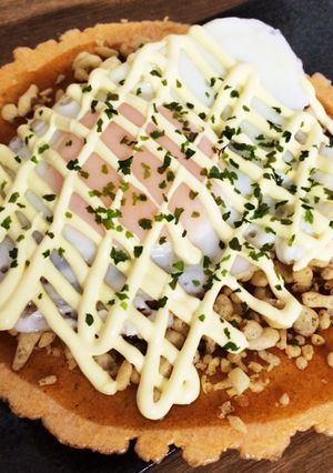 5分で簡単おやつ★たまごせんべい！-レシピのメイン写真