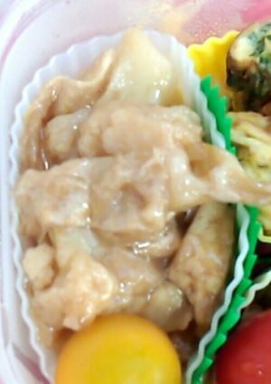 カリフラワーと油揚げの中華風炒め-レシピのメイン写真