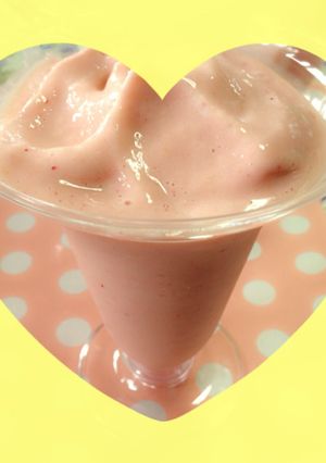いちごスムージー♡暑い日に！！-レシピのメイン写真