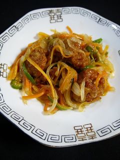 簡単!唐揚酢豚-レシピのメイン写真