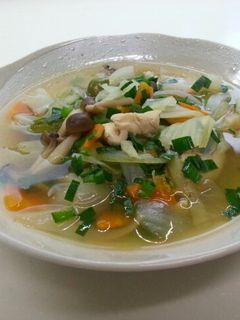 野菜たくさん中華風燃焼スープ-レシピのメイン写真