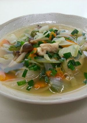 野菜たくさん中華風燃焼スープ-レシピのメイン写真