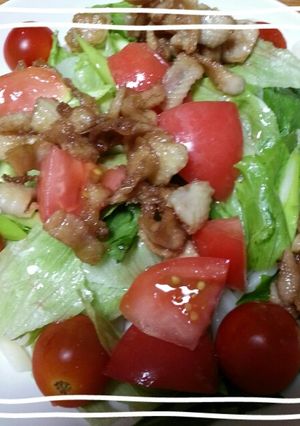 サラダうどん-レシピのメイン写真