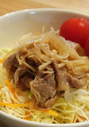 《サラダトッピング》牛肉のポン酢マリネ-レシピのメイン写真
