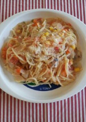 離乳食後期～赤ちゃんの好きなパスタ♪-レシピのメイン写真