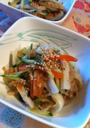切り干し大根の煮物でナムル♪-レシピのメイン写真