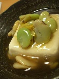 そらまめ入りゆずあんかけ豆腐-レシピのメイン写真