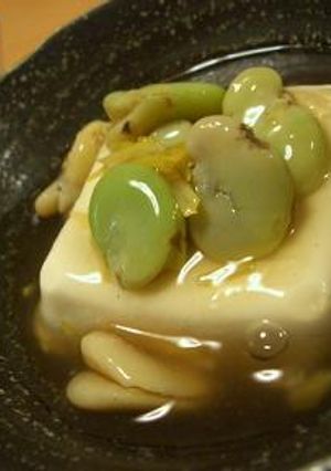 そらまめ入りゆずあんかけ豆腐-レシピのメイン写真
