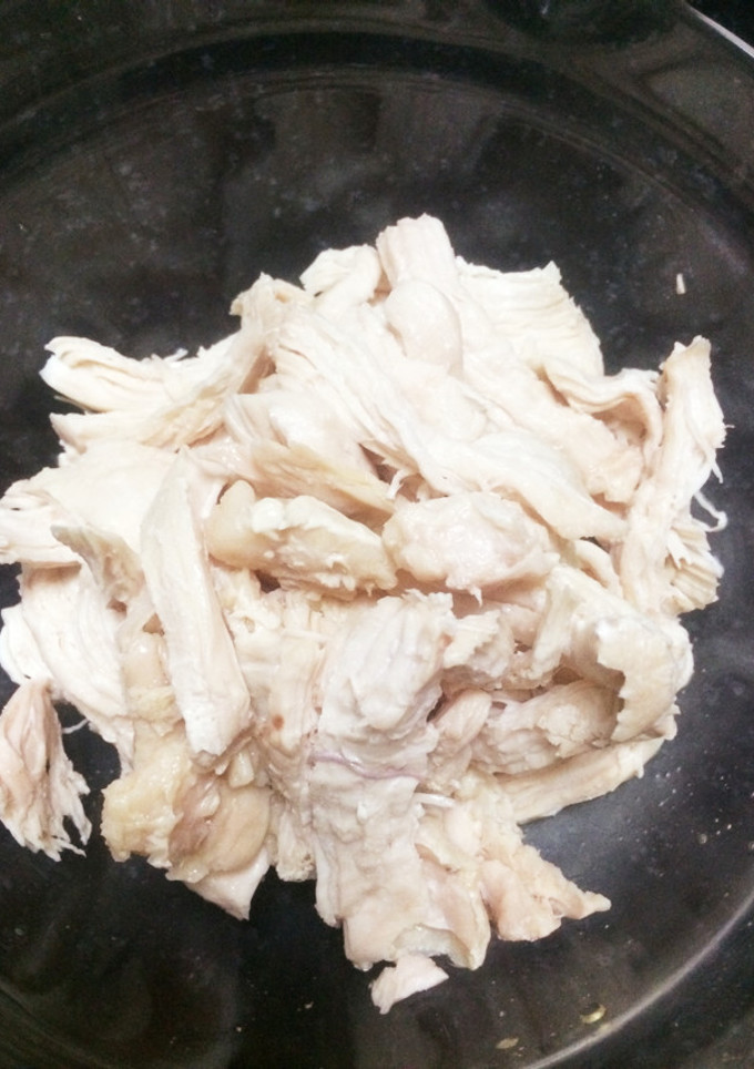 蒸し鶏をしっとりさせるコツ-レシピのメイン写真