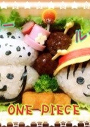 ワンピース＊ルフィ＆ロー☆キャラ弁-レシピのメイン写真