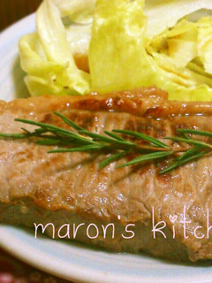 フライパンで♡お肉柔らか塩麹のステーキ-レシピのメイン写真