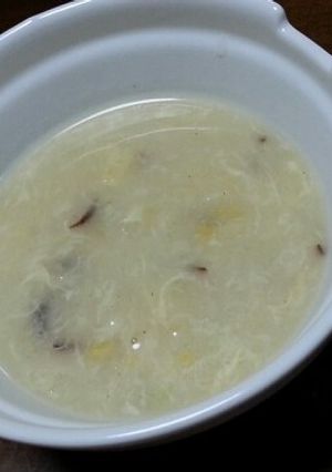 米粉でとろとろクリームコーンの中華スープ-レシピのメイン写真
