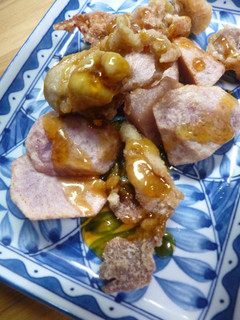 ドラゴンレッドと豚肉のから揚げ-レシピのメイン写真