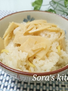 生姜香る♡筍ご飯-レシピのメイン写真