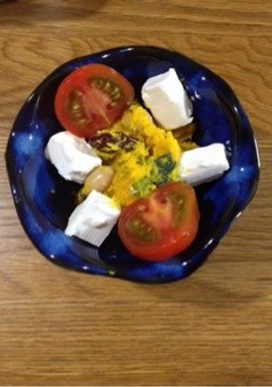 パンプキンサラダ-レシピのメイン写真
