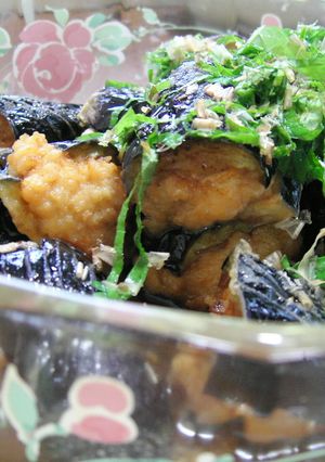 ナスのはさみ揚げ◆めんつゆ仕立て-レシピのメイン写真
