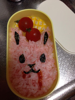 ホラーキャラ弁(ウサ様)-レシピのメイン写真