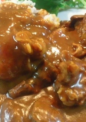 牛スジはカレーでもトロットロ-レシピのメイン写真
