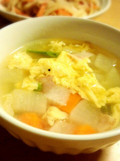 ふんわり卵と大根の中華スープ♪-レシピのメイン写真