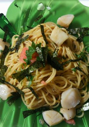 明太子パスタぁ\(^o^)/-レシピのメイン写真