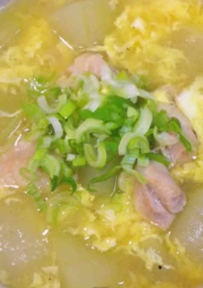 冬瓜と鶏もも肉の中華風とろとろスープ-レシピのメイン写真