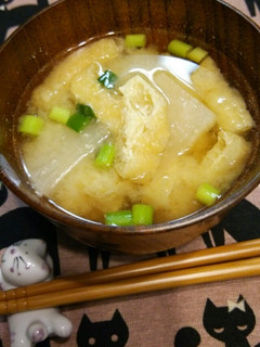 かぶの味噌汁♪-レシピのメイン写真