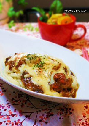 リメイク✿チーズカレーうどん-レシピのメイン写真