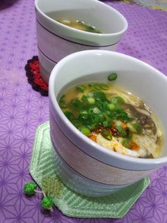 もずく酢とえのきで酸辣湯風スープ-レシピのメイン写真
