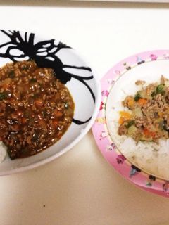 簡単!キーマカレー 離乳食完了期取り分け-レシピのメイン写真
