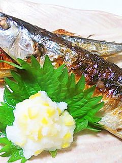 秋刀魚(焼魚)の塩レモン焼(塩ゆずでも)-レシピのメイン写真