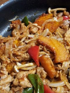 豚肉と彩り野菜のケチャップソース炒め-レシピのメイン写真