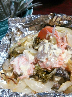 レモンが香る鮭のマヨ*ホイル焼き☆彡-レシピのメイン写真