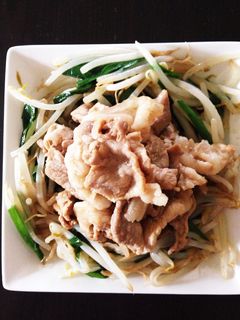 豚肉のニラもやし炒め☆-レシピのメイン写真