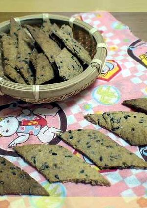 卯の花揚げに憧れる☆おから菓子(ゴマ)-レシピのメイン写真